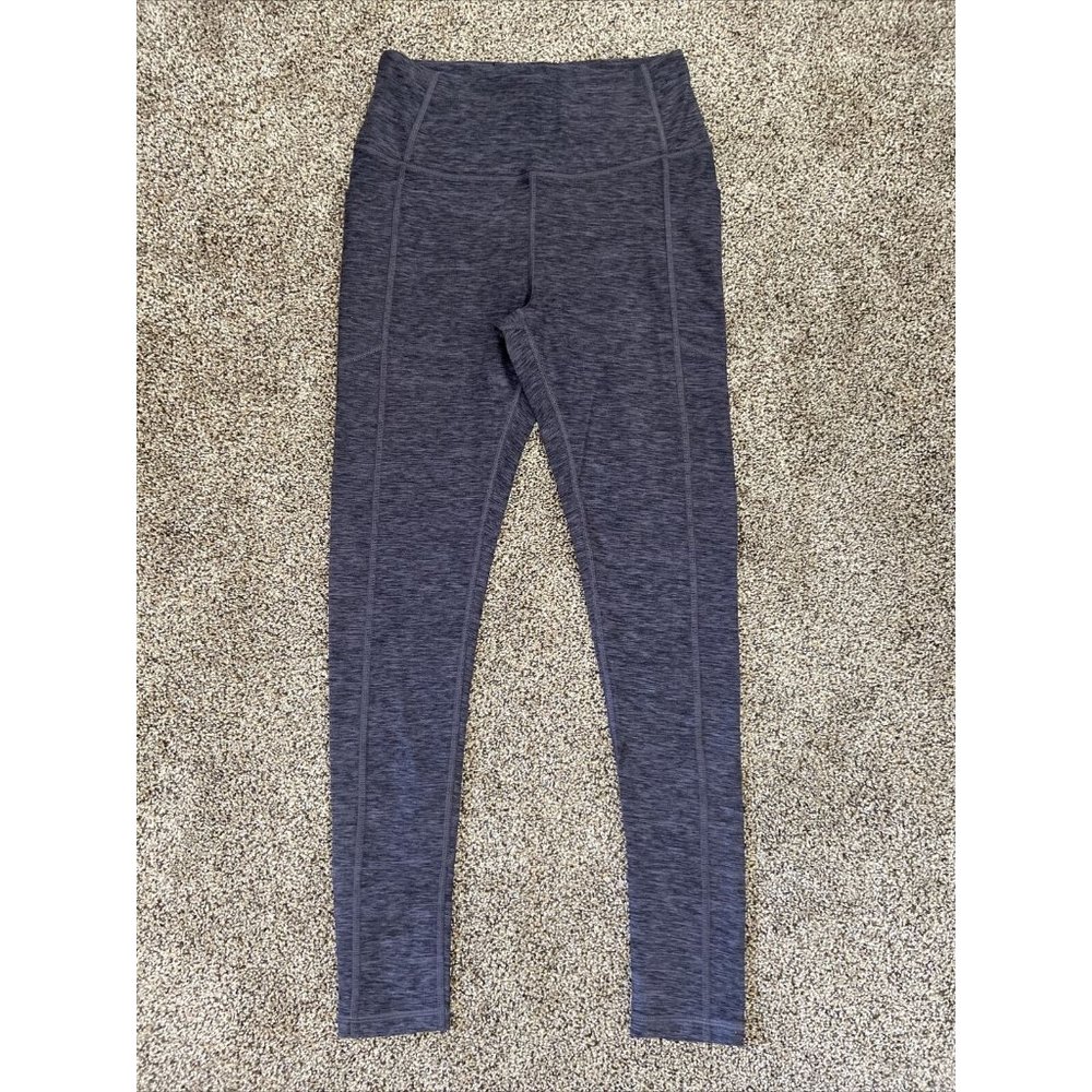 NWT Victoria’s Secret Soft High Rise Yoga Sport Gym Leggings Marled Gray SIZE 6